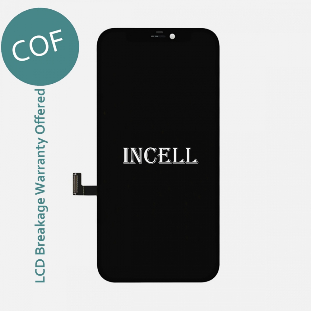 COF Incell Display LCD Touch Screen Digitizer + Frame For iPhone 13 Mini (RJ Factory)