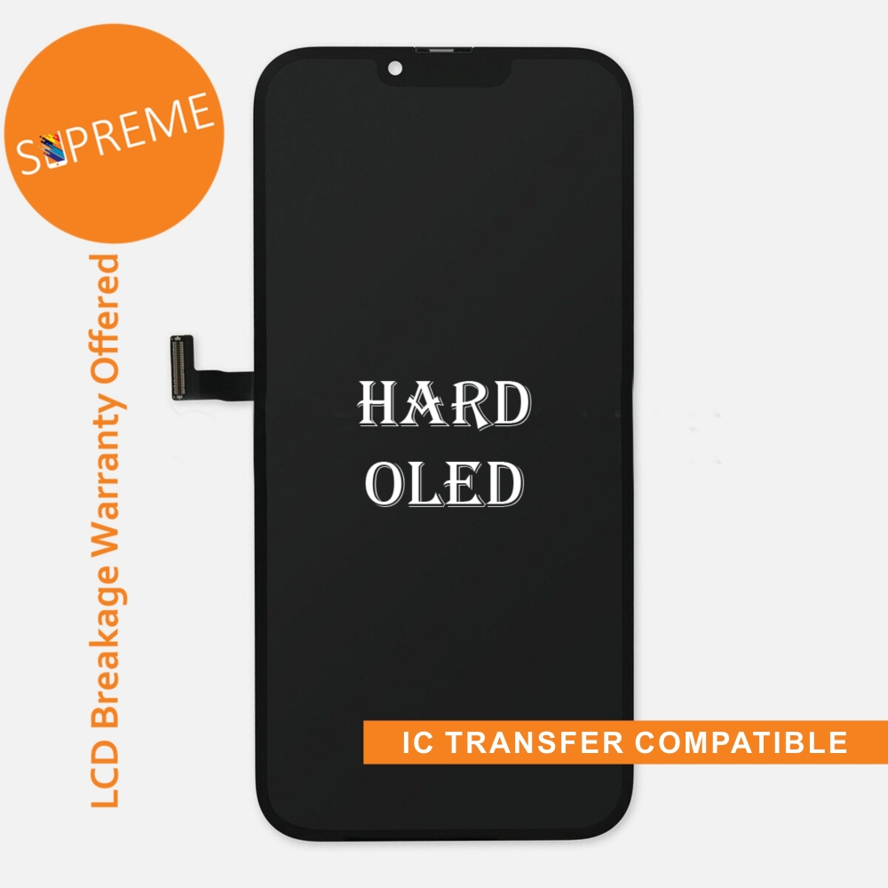 Hard OLED Display LCD Touch Screen Digitizer Frame For Iphone 13 Pro Max (IC Transfer Compatible)