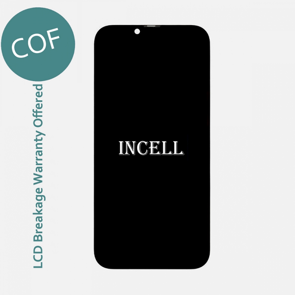 COF Incell Display LCD Touch Screen Digitizer + Frame For Iphone 14 Plus
