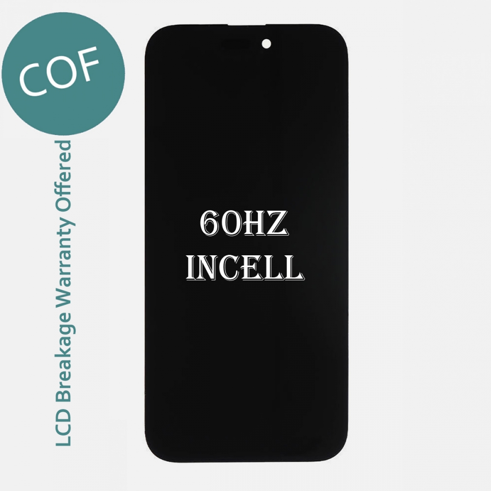 COF FHD Incell Display LCD Touch Screen Digitizer + Frame For Iphone 15 Plus