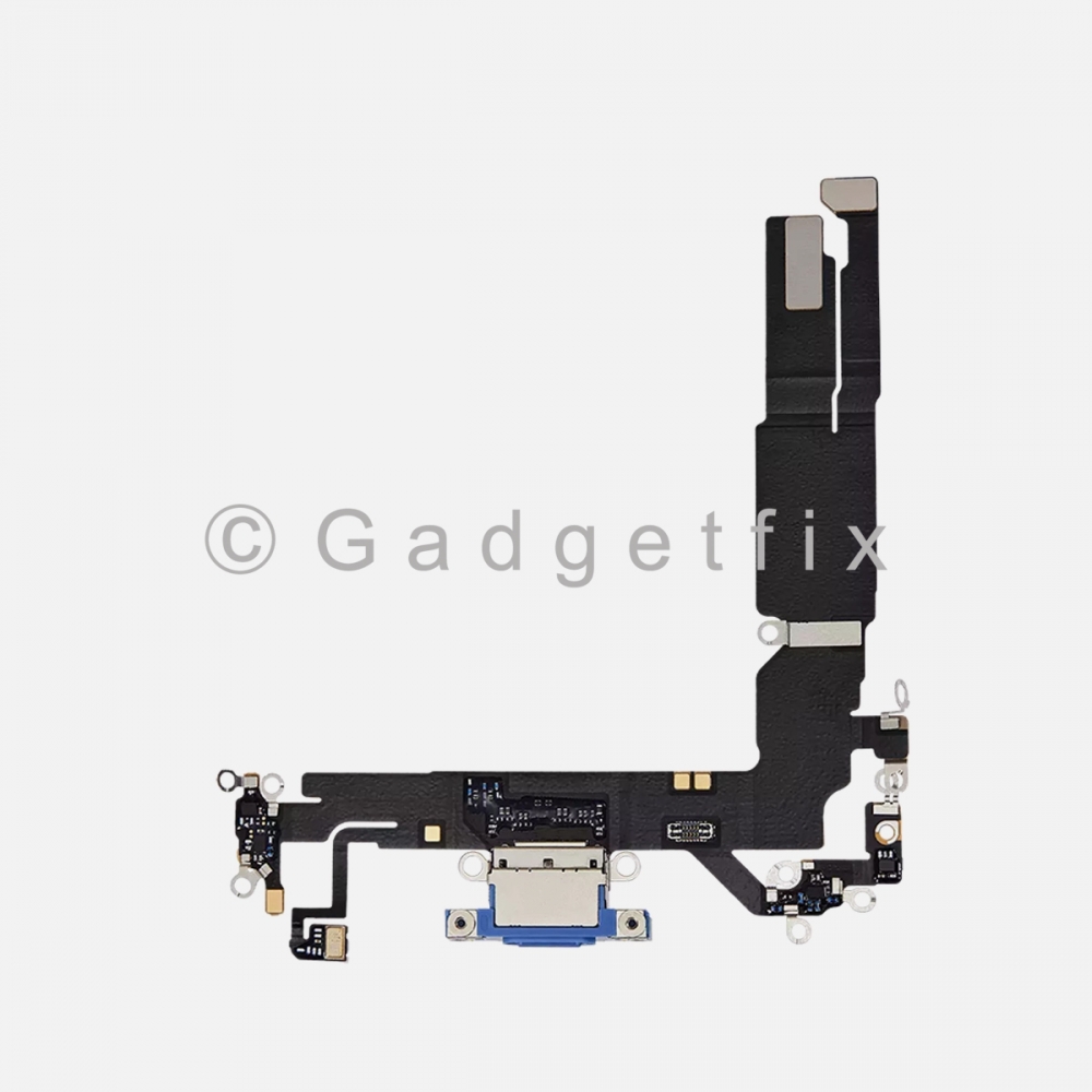 Ultramarine Charging Port Dock USB-C Connector Flex Cable For iPhone 16