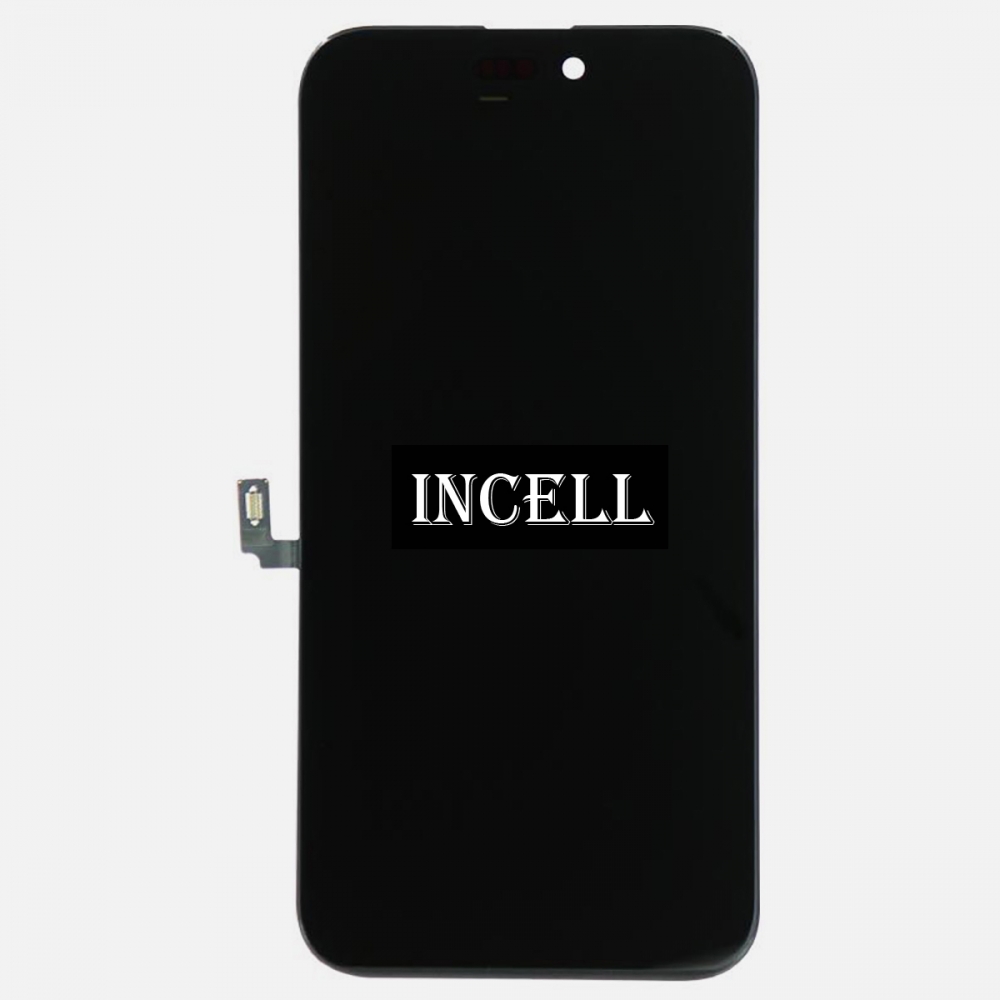 Incell Display LCD Touch Screen Digitizer Frame For Iphone 16 Plus