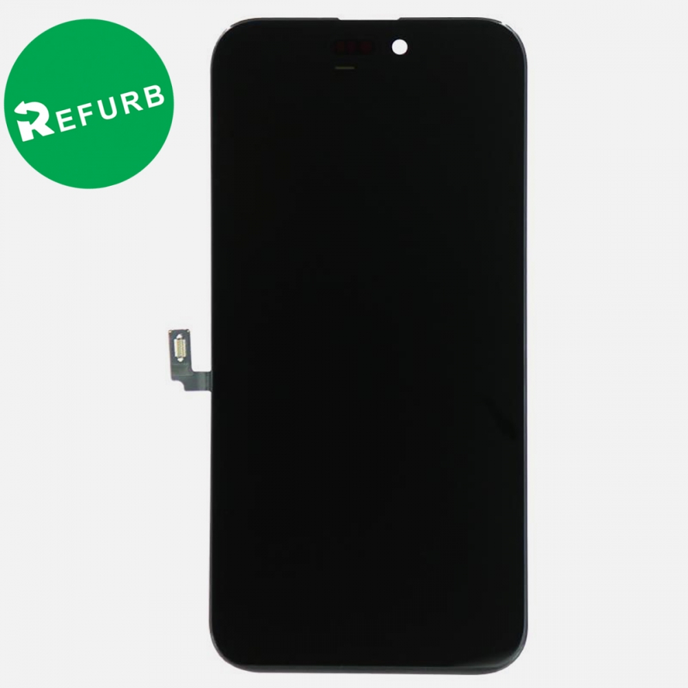 Refurbished OLED Display LCD Touch Screen Digitizer Frame For Iphone 16 Plus