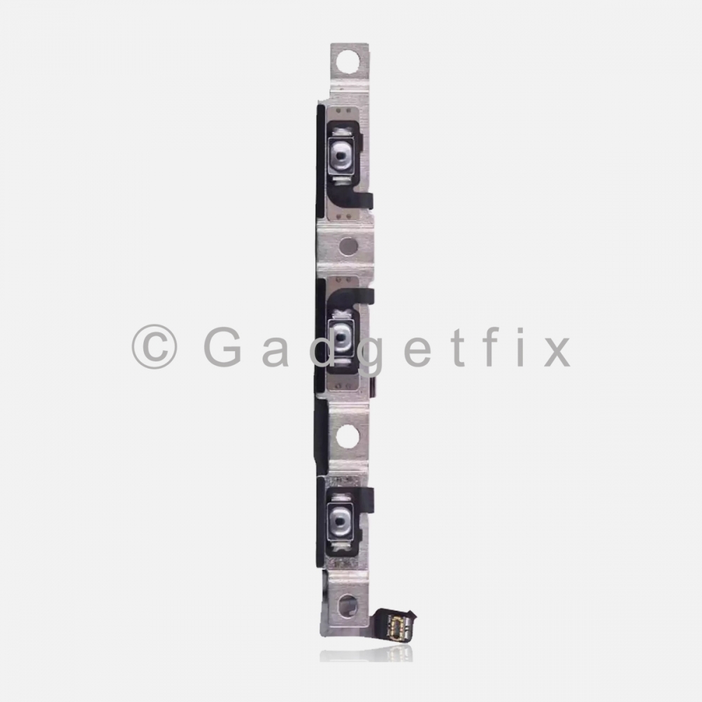 Volume Button Connector Flex Ribbon Cable w/ Bracket For Iphone 16 Plus