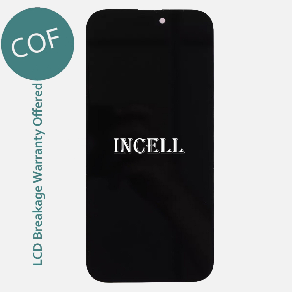 COF Incell Display LCD Touch Screen Digitizer Frame For Iphone 16 Pro 90Hz | FHD