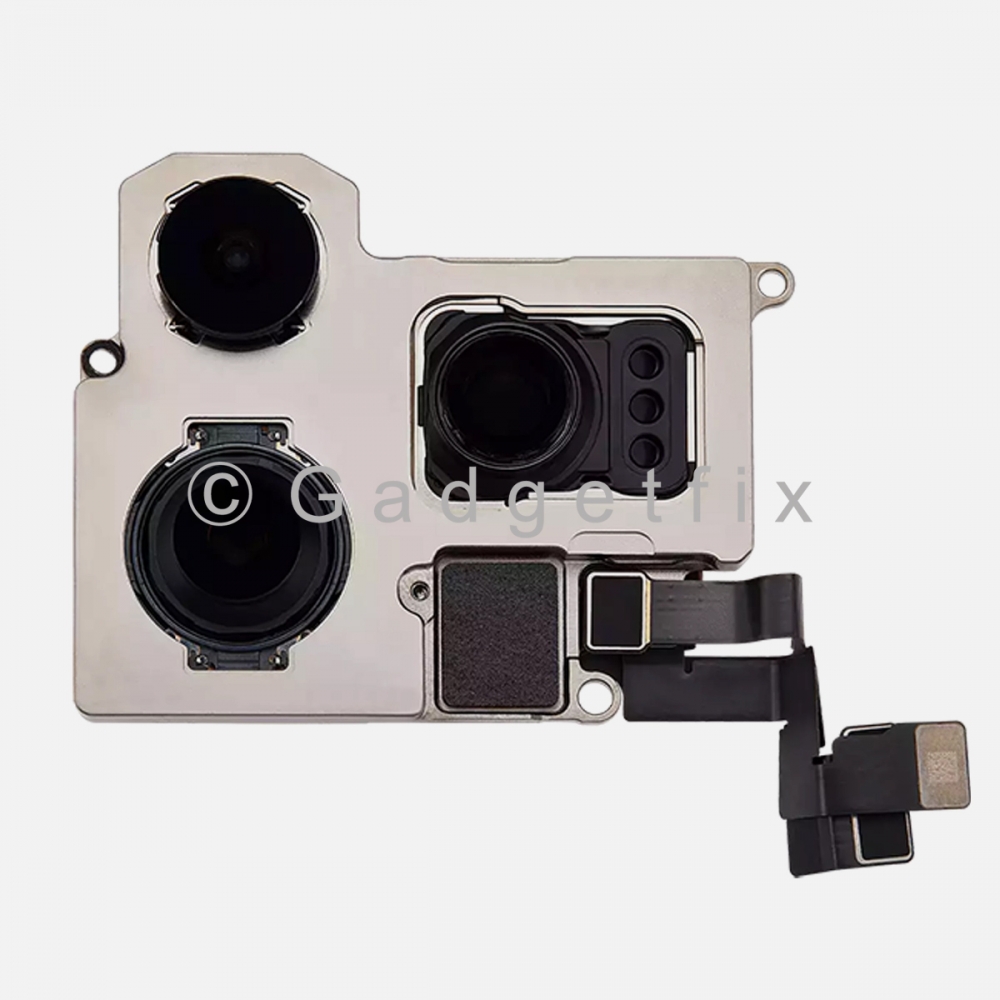 Main Back Rear Camera Assembly with Flex Cable For iPhone 16 Pro Max