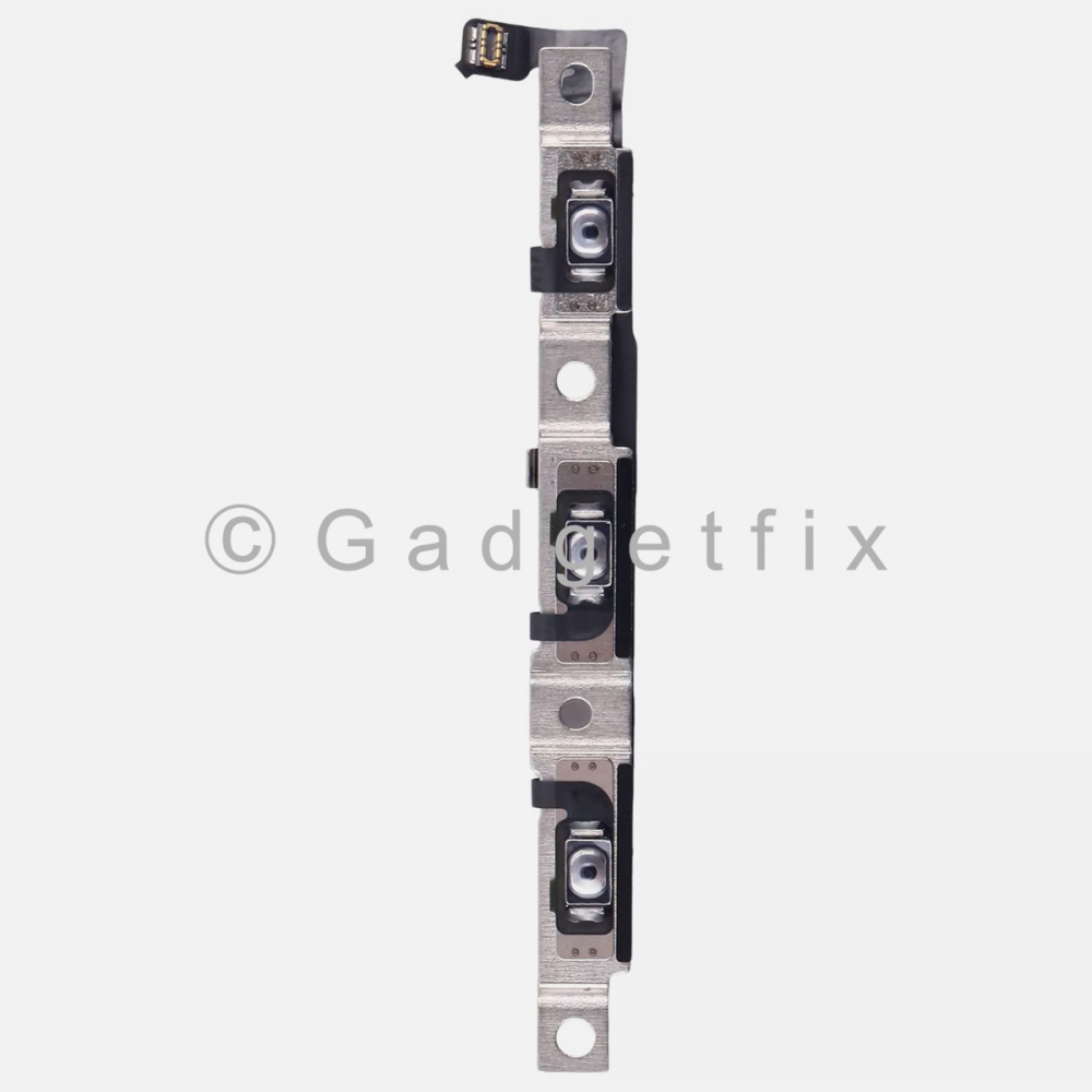 Volume Button Connector Flex Ribbon Cable w/ Bracket For Iphone 16