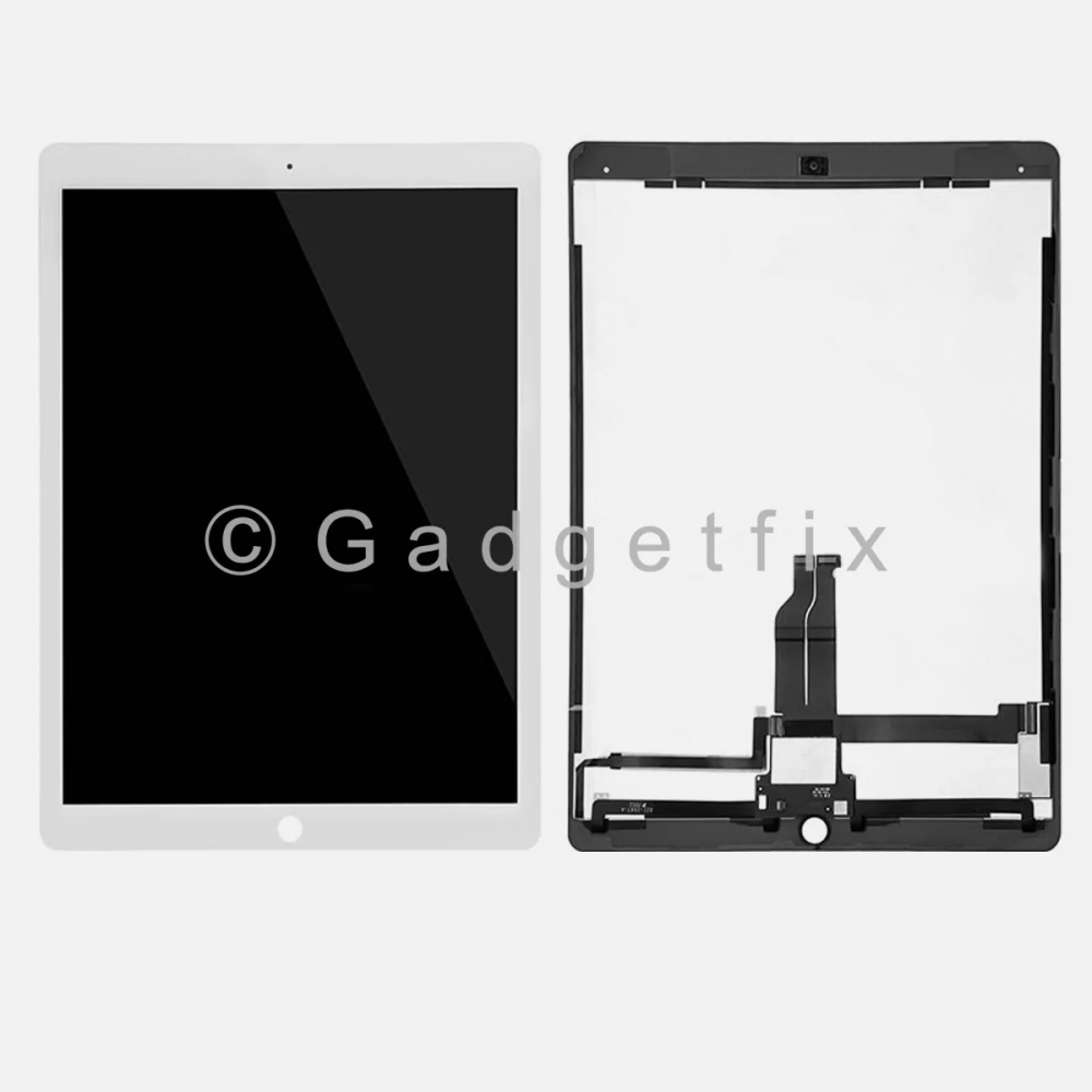 White LCD Display Touch Screen Digitizer For iPad Pro 12.9 w/ PCB Board