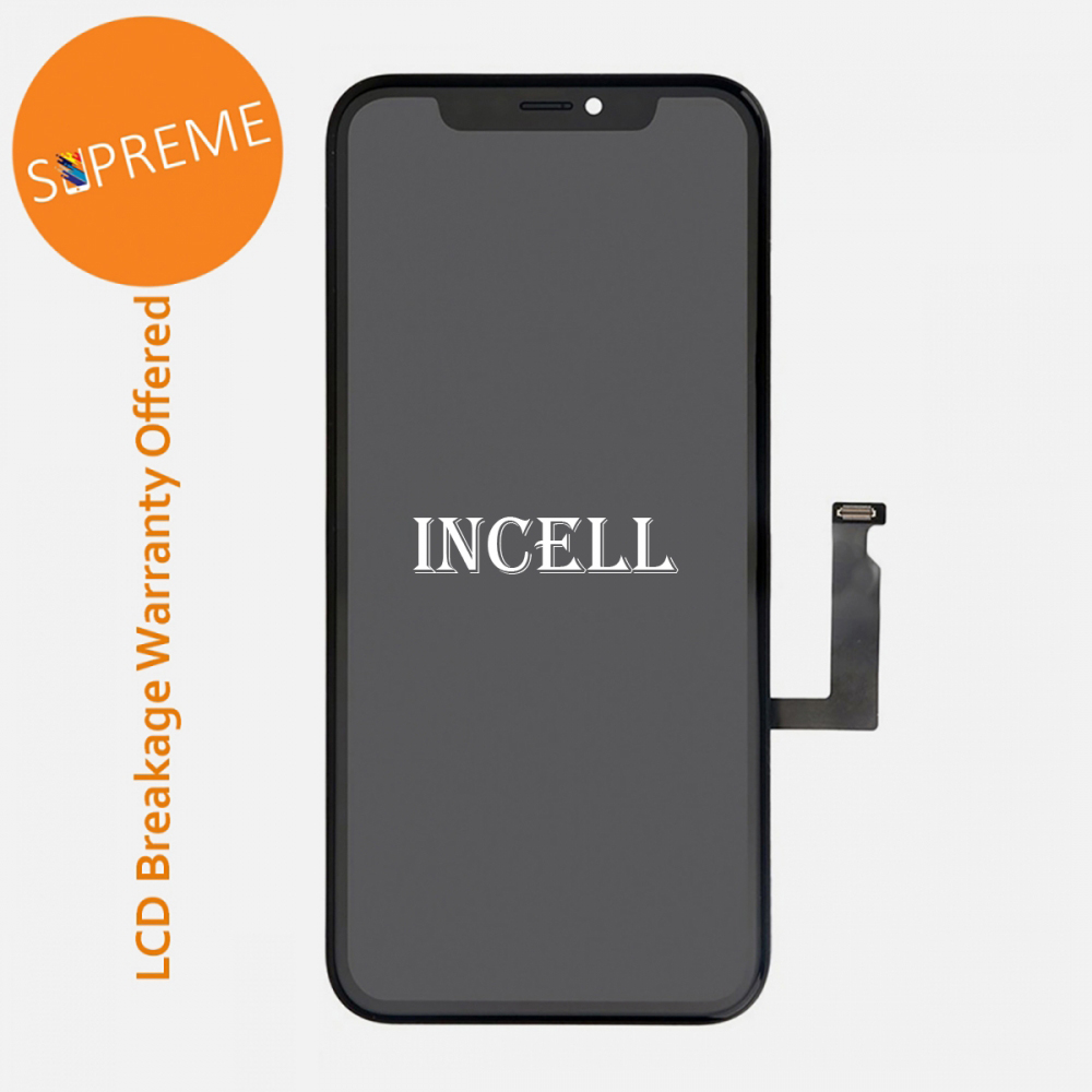 Supreme Incell Display LCD Touch Screen for iPhone XR (Back Plate Pre-Installed) 