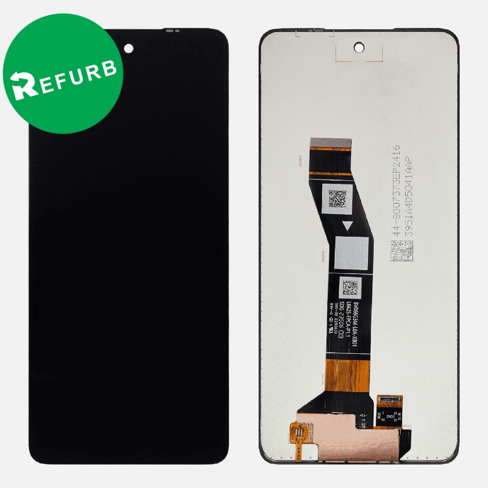 Schermo LCD Di Ricambio Per Motorola Moto G04/G24/G24 Power – Display Touch IPS Con Kit Di Riparazione, Nero (Senza Cornice)