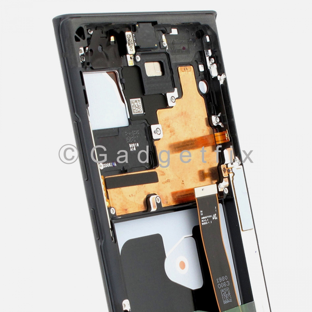 Black OLED Display Screen + Frame For Samsung Galaxy Note 20 Ultra N985 | N986  (Service Pack)