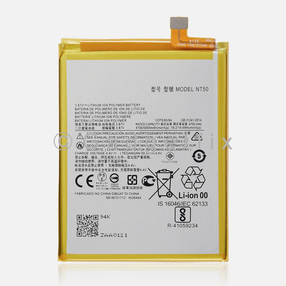 Replacement Battery NT50 For Motorola Moto Edge 20 Lite (XT2139-1) | Edge 20 Fusion (XT2139-2)