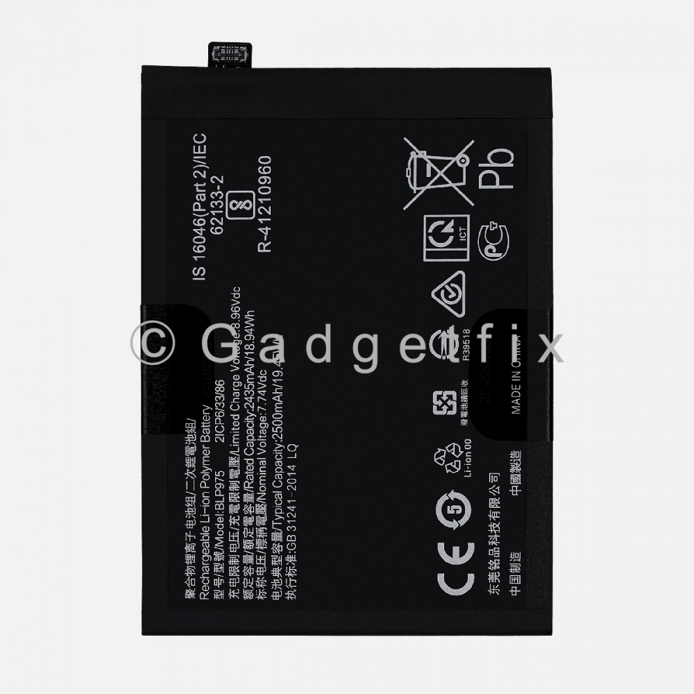 Replacement Battery Compatible For Oneplus 11 (BLP975)