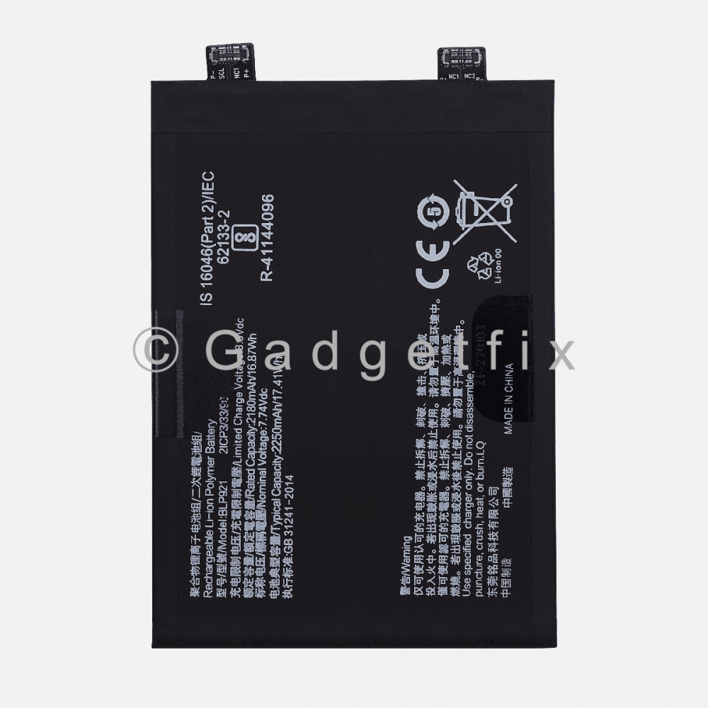 Replacement Battery Compatible For Oneplus Ace (BLP921)