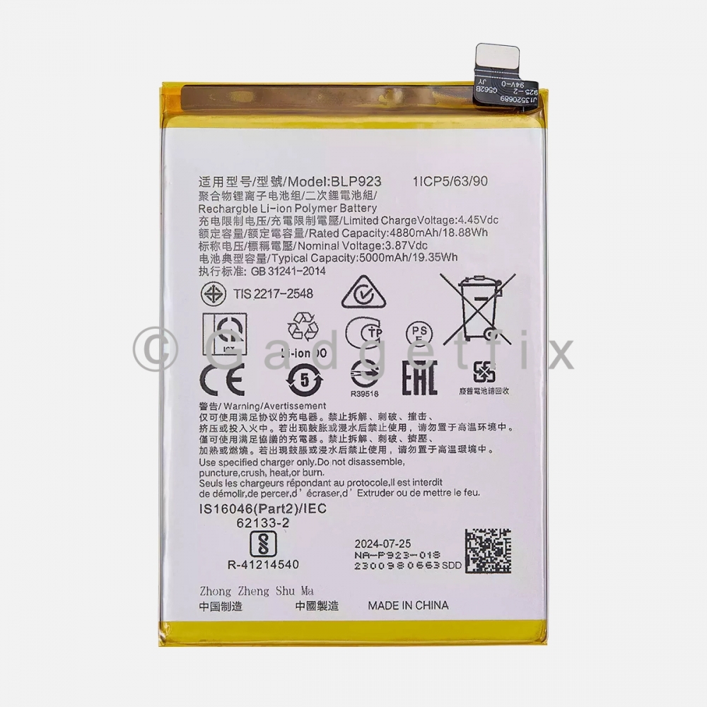 Replacement Battery Compatible For OnePlus Nord N300 5G (BLP923)