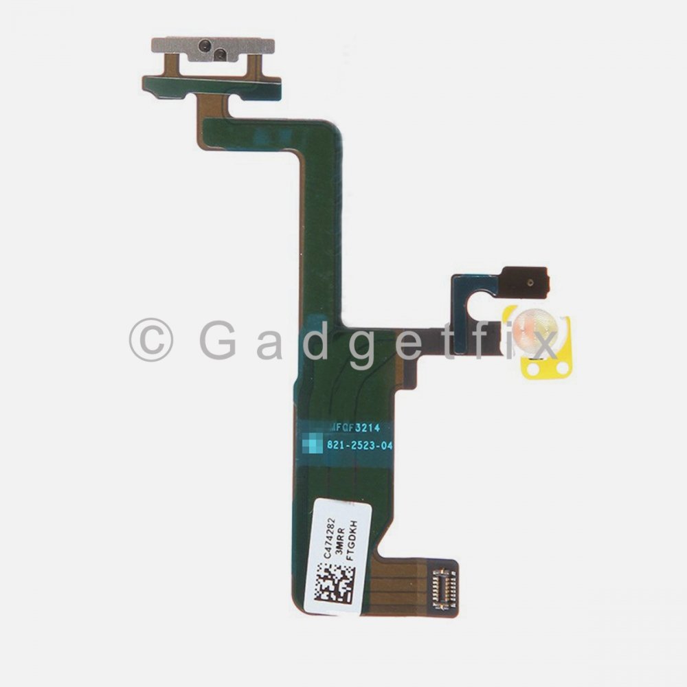Power On Off Volume Switch Button Connector Flex Cable Replacement for iPhone 6