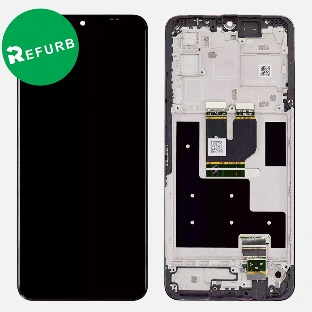 Refurbished T-Mobile Revvl 7 Display LCD Touch Screen Digitizer Frame