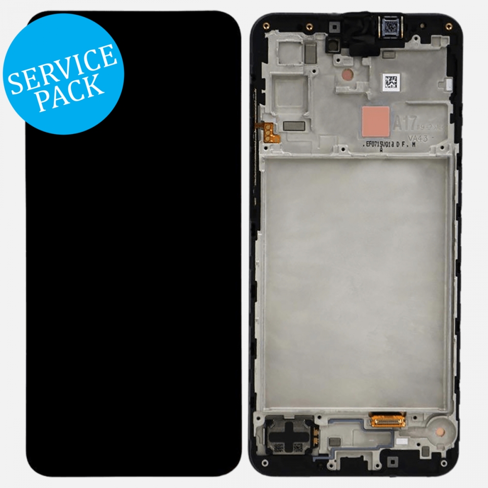OLED Display LCD Touch Screen Digitizer Frame For Samsung Galaxy A17 5G A176 (Service Pack)