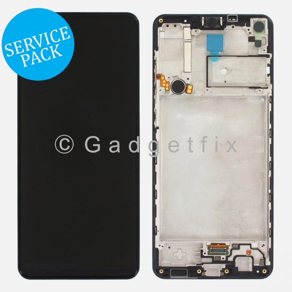 Display LCD Touch Screen Digitizer + Frame For Samsung Galaxy A21S A217 2020 | Service Pack 