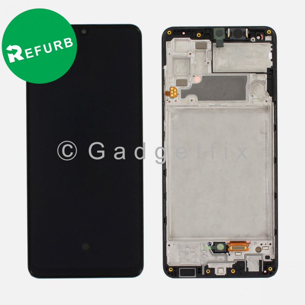 OLED Display Touch Screen w/ Frame for Samsung Galaxy A32 4G 2021 A325 