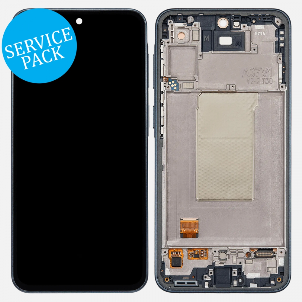 GrayGreen Samsung Galaxy A37 5G 2026  A376 OLED Display Touch Screen Digitizer w/ Frame (Service Pack)