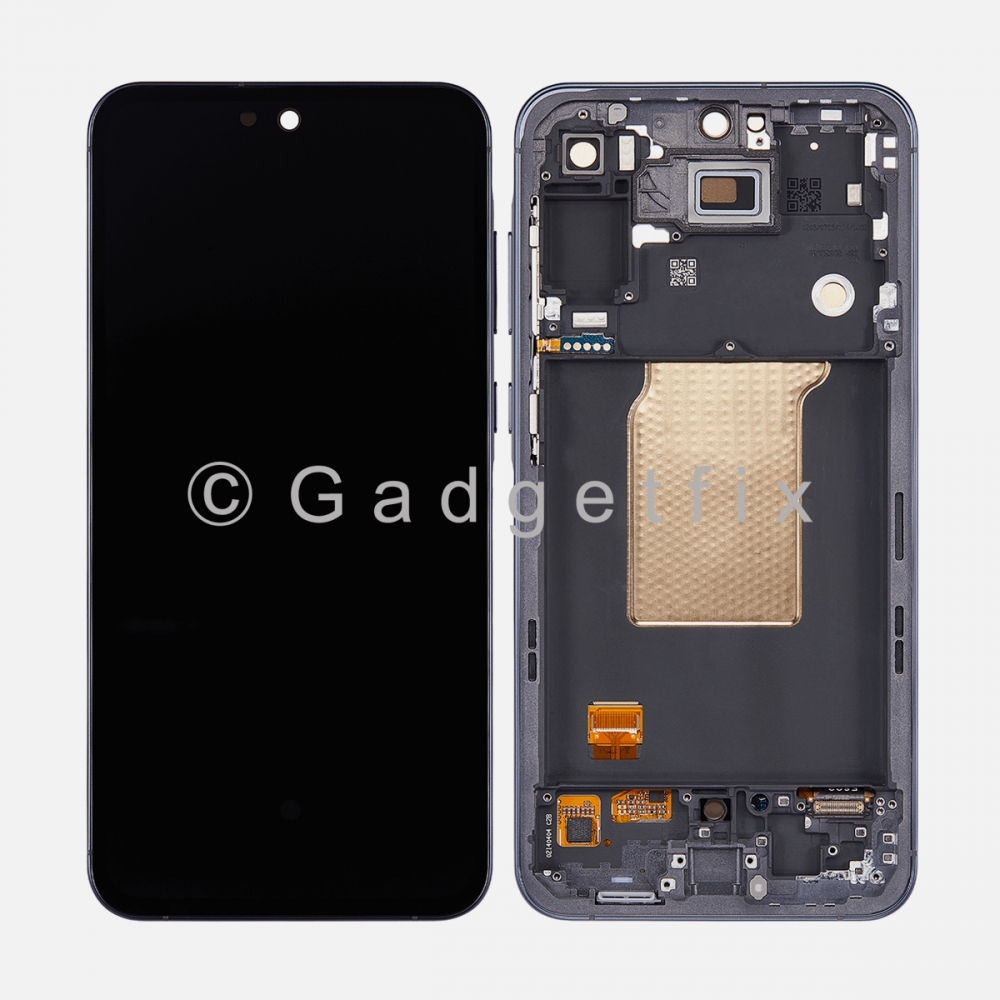 Navy Samsung Galaxy A55 5G A556 Incell Display Touch Screen Digitizer + Frame