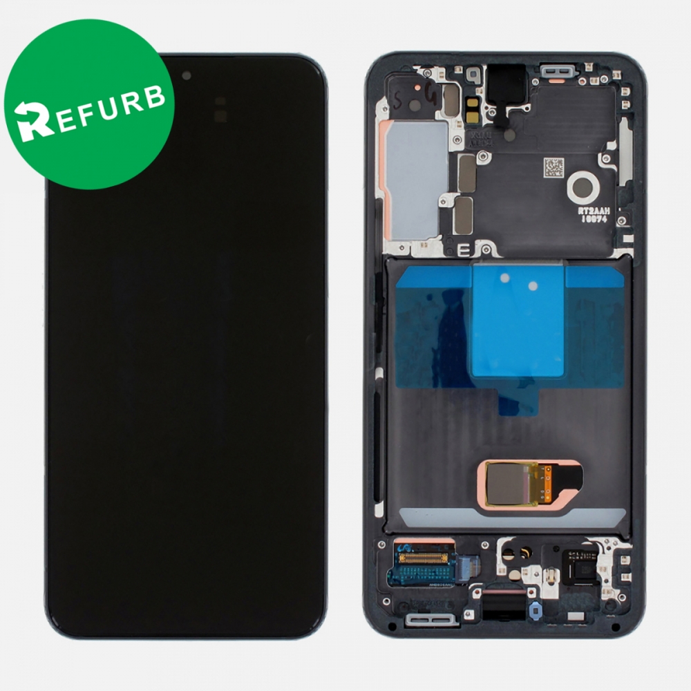 Phantom Black Display LCD Screen Digitizer W/ Frame for Samsung Galaxy S22 5G