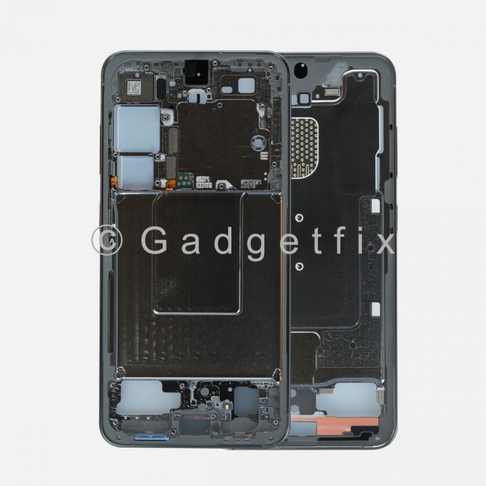 Samsung Galaxy S24 Middle Housing Frame Bezel Mid Chassis (Black)