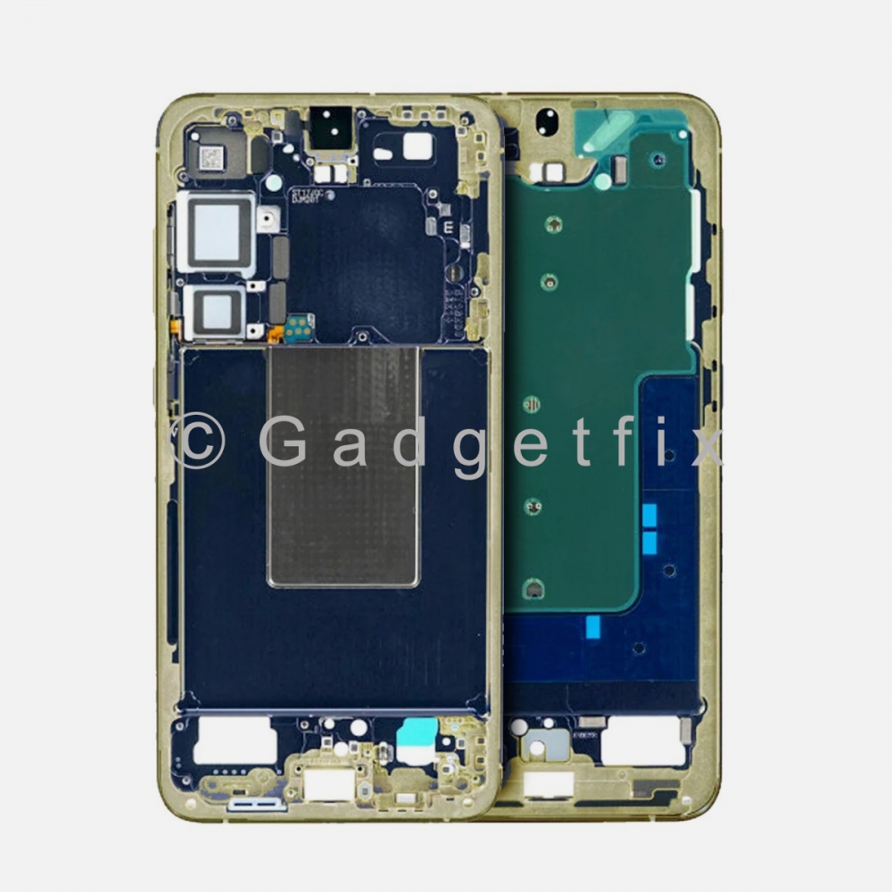 Samsung Galaxy S24 Plus Middle Housing Frame Bezel Mid Chassis (Yellow)