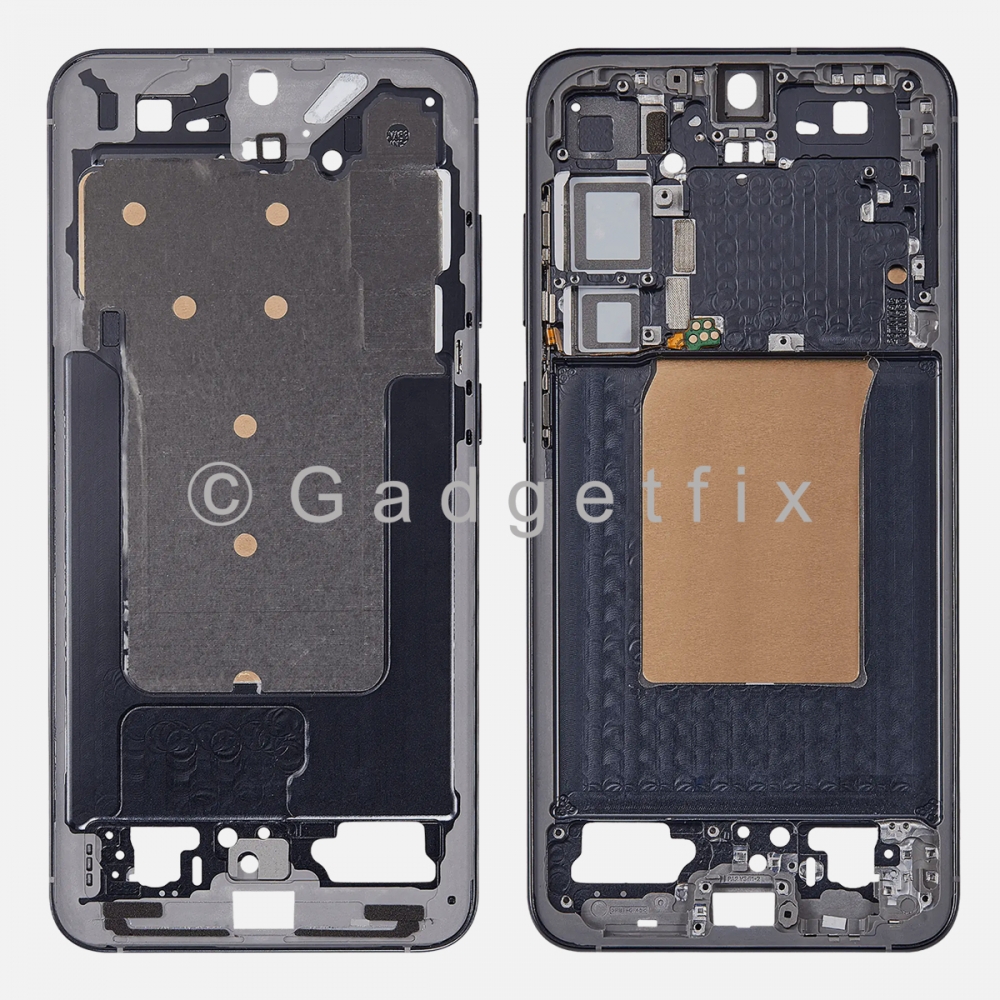 Samsung Galaxy S25 Plus Middle Housing Frame Bezel Mid Chassis (Black)