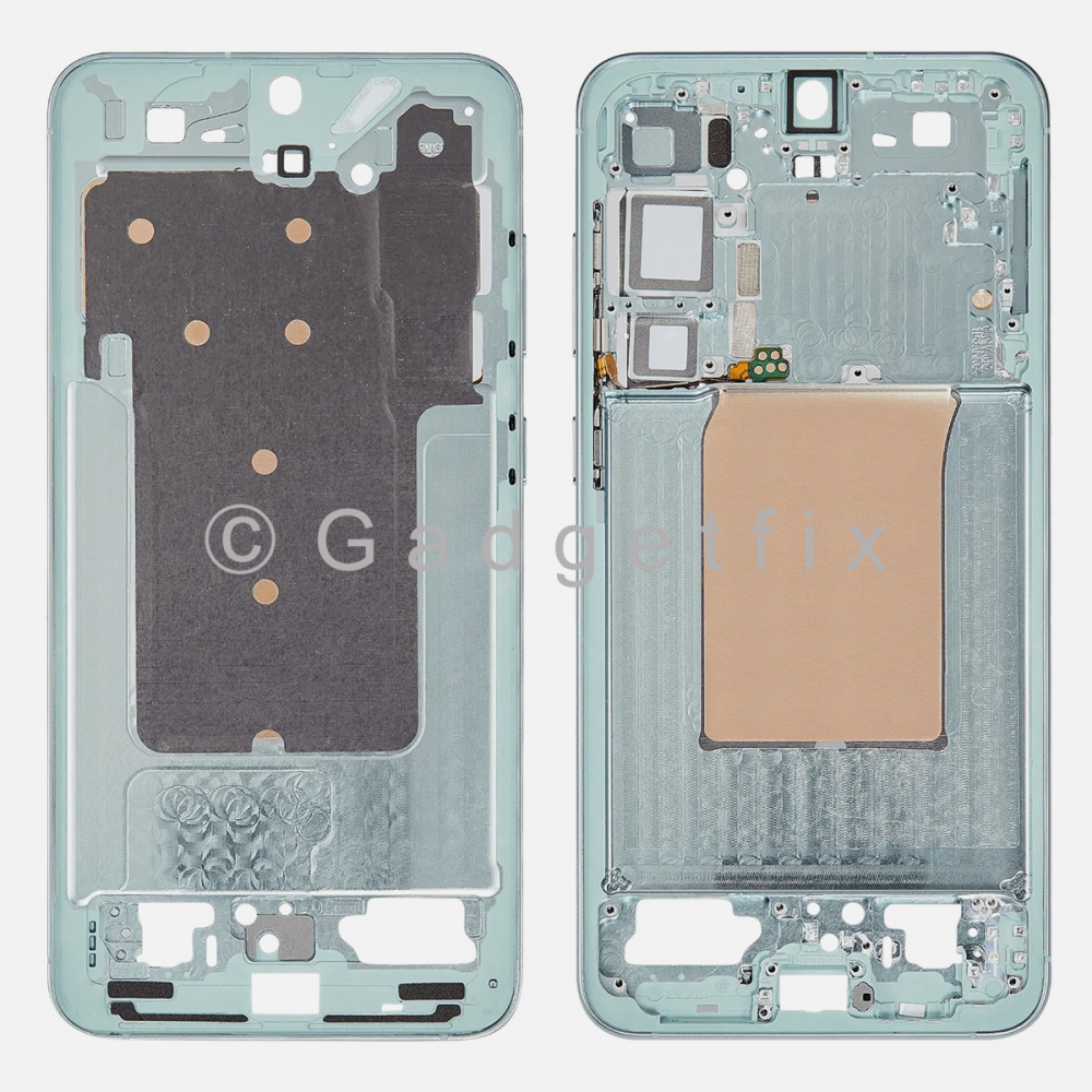 Samsung Galaxy S25 Plus Middle Housing Frame Bezel Mid Chassis (Mint)