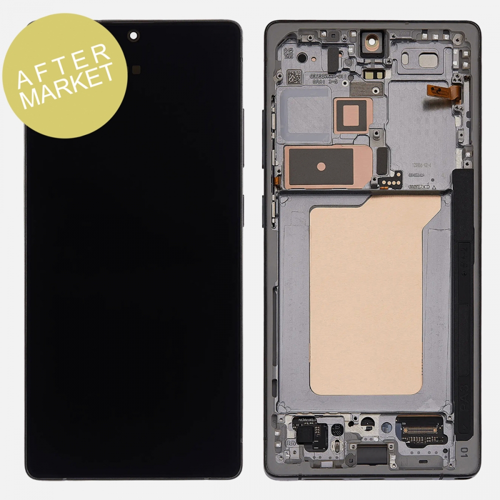 Aftermarket Jet Black Samsung Galaxy S25 Ultra S938 OLED Display Touch Screen Digitizer Frame