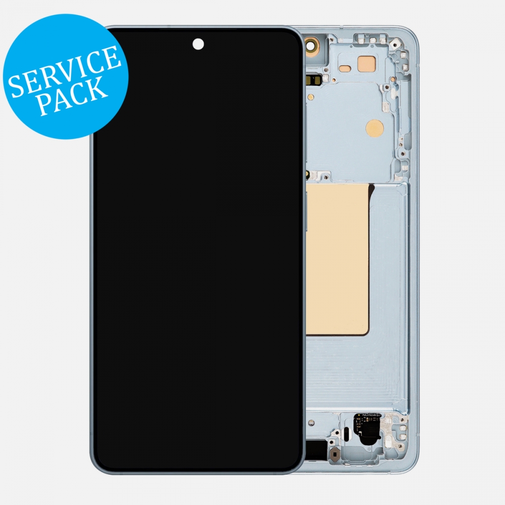 Blue Samsung Galaxy S26 S942 OLED Display LCD Touch Screen Digitizer + Frame (Service Pack)