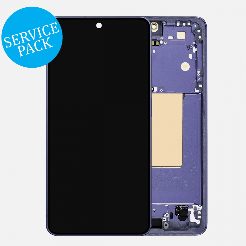 Violet Samsung Galaxy S26 S942 OLED Display LCD Touch Screen Digitizer + Frame (Service Pack)