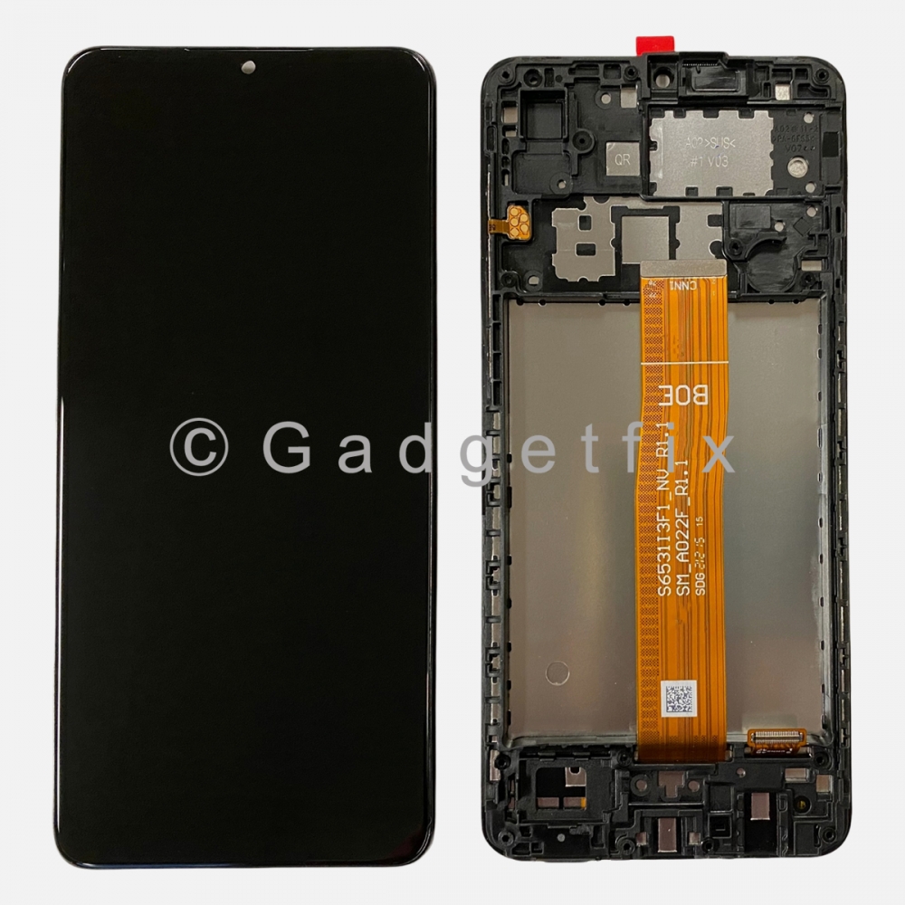 Samsung A02 2021 A022 Display LCD Touch Screen Digitizer With Frame 