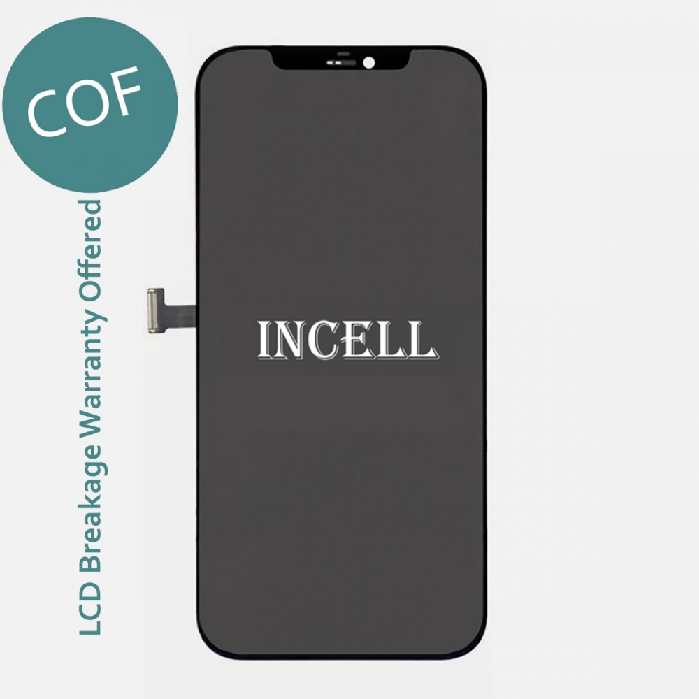 COF Incell Iphone 12 Pro Max Display Touch Screen Digitizer + Frame (RJ Factory)