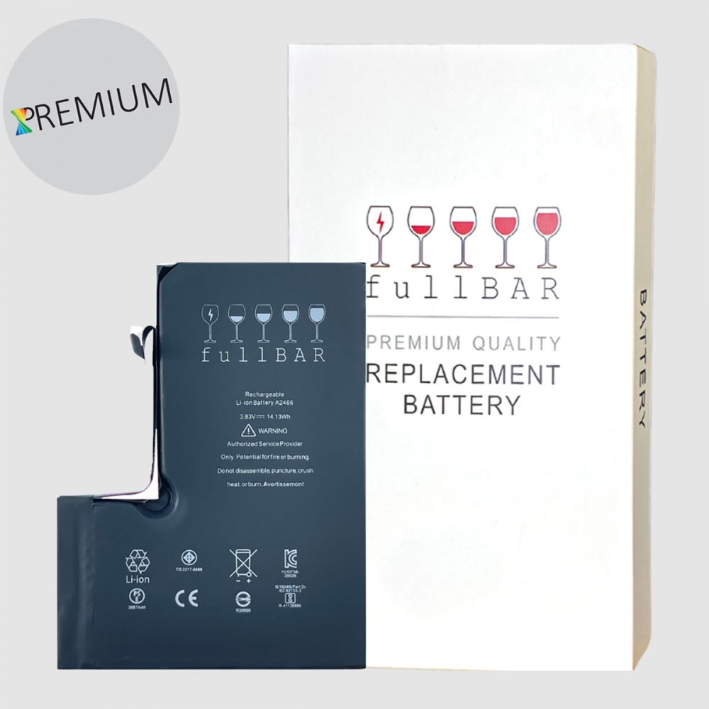 FULLBAR Premium Quality Replacement Battery for iPhone 12 ProMax Extended Capacity 3687mAH