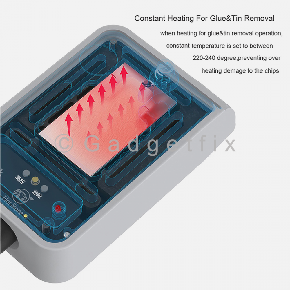 Qianli MEGA-IDEA Hot Stone Glue Removal Thermostatic Heating Station
