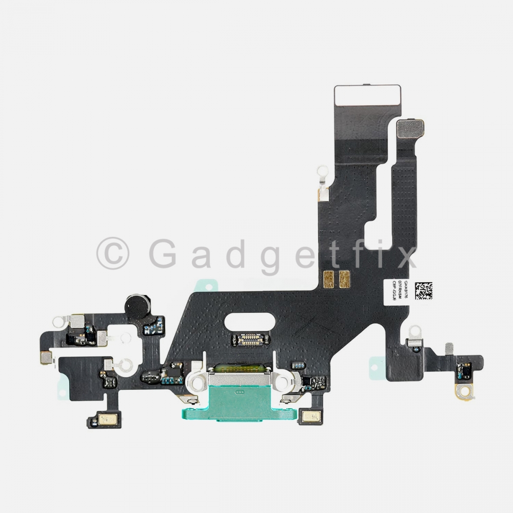 Green Lightning Charger Charging Port Dock Connector Flex Cable For Iphone 11