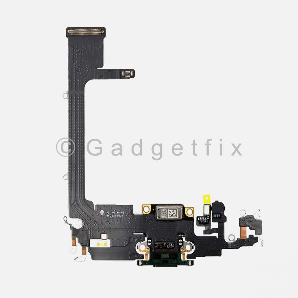 Green Lightning Charging Port Flex Cable w/ Daughter Board For Iphone 11 Pro