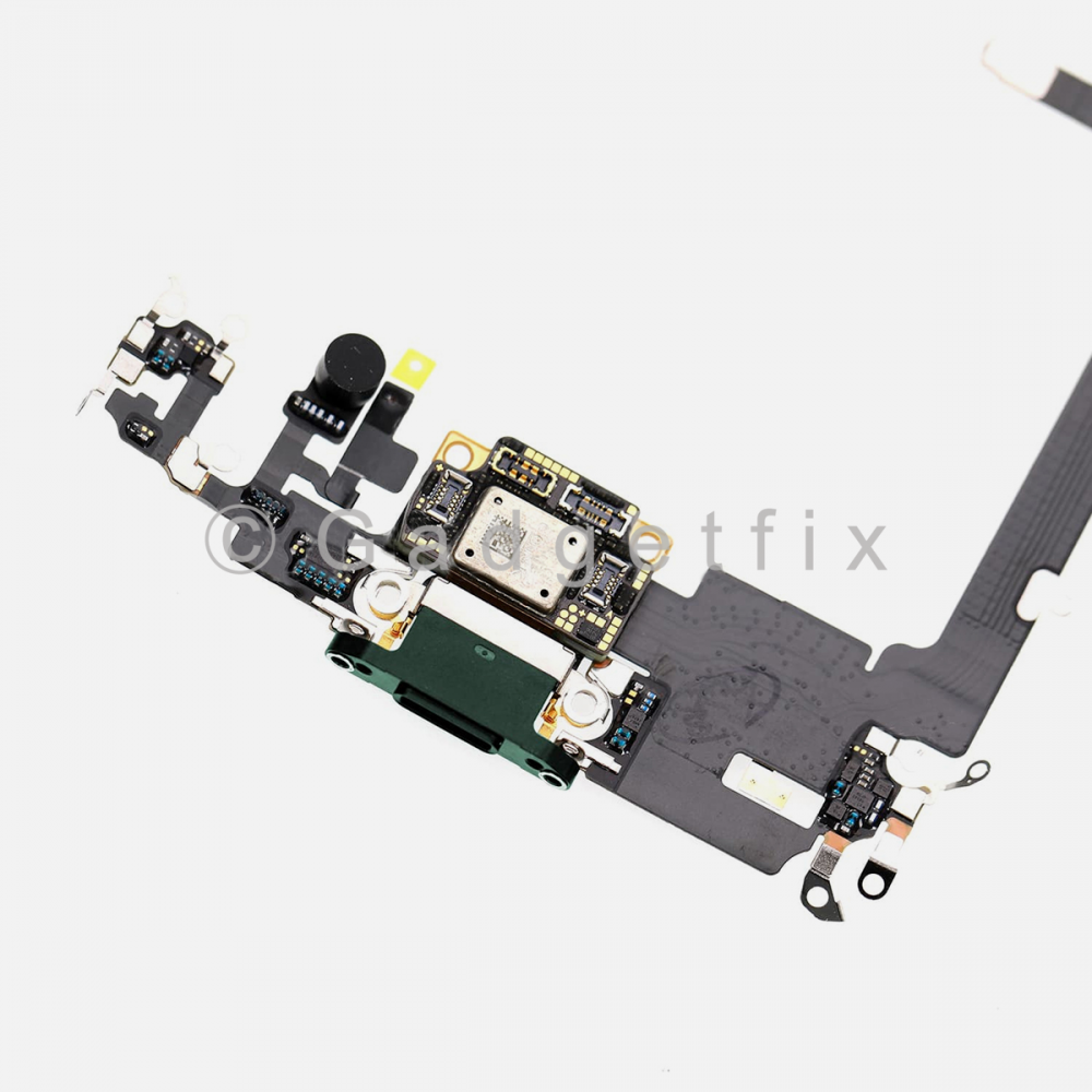 Green Lightning Charging Port Flex Cable w/ Daughter Board For Iphone 11 Pro