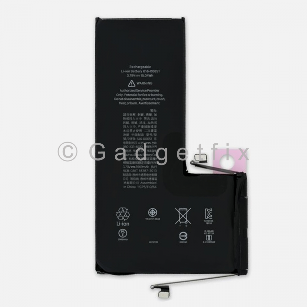 3969 mAh Battery Replacement w/ IC For Iphone 11 Pro Max 616-00653 (No Welding Required)