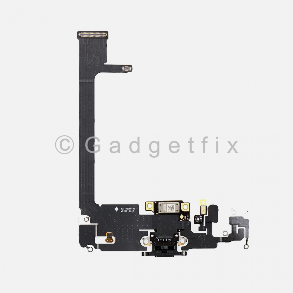 Gray Lightning Charging Port Flex Cable w/ Daughter Board For Iphone 11 Pro Max