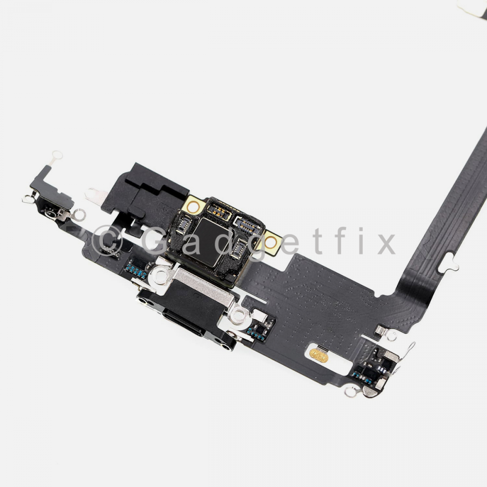 Gray Lightning Charging Port Flex Cable w/ Daughter Board For Iphone 11 Pro Max