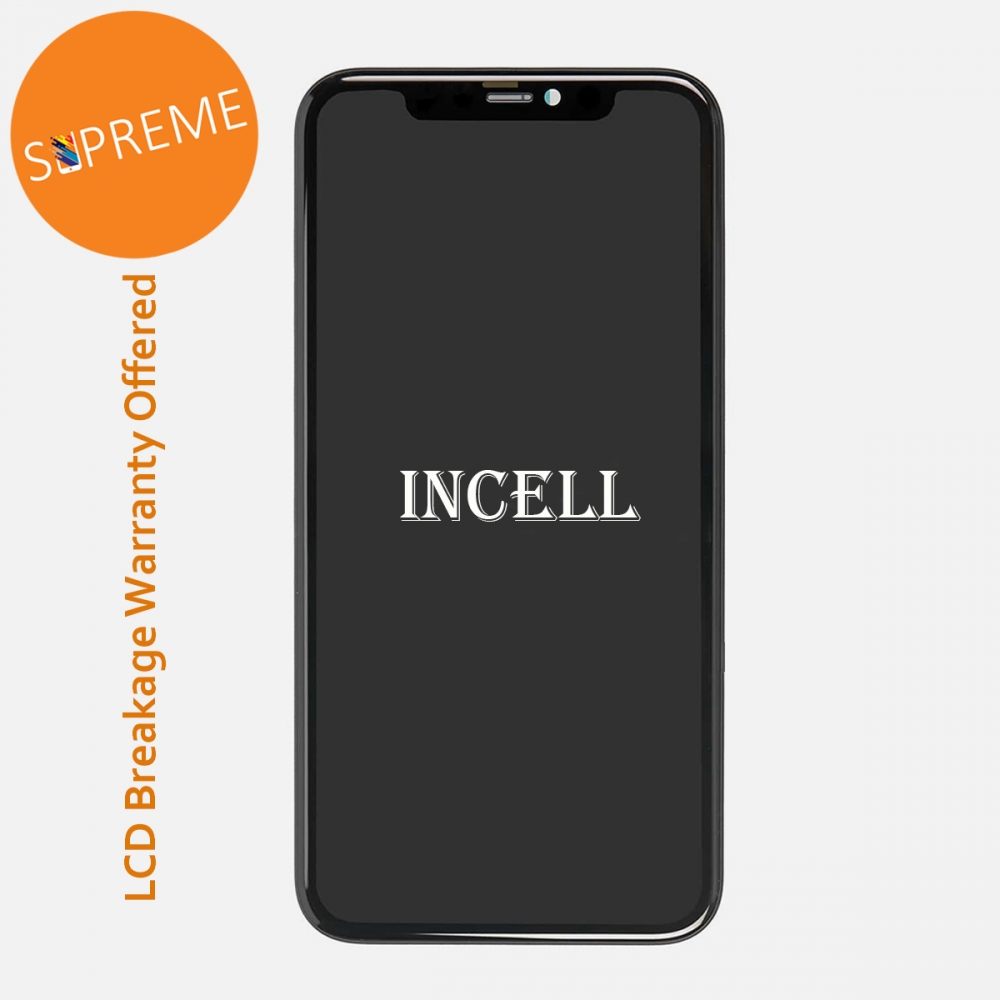 Supreme Incell Retina IPS LCD Display Screen For iPhone 11 (Back Plate Pre-Installed)
