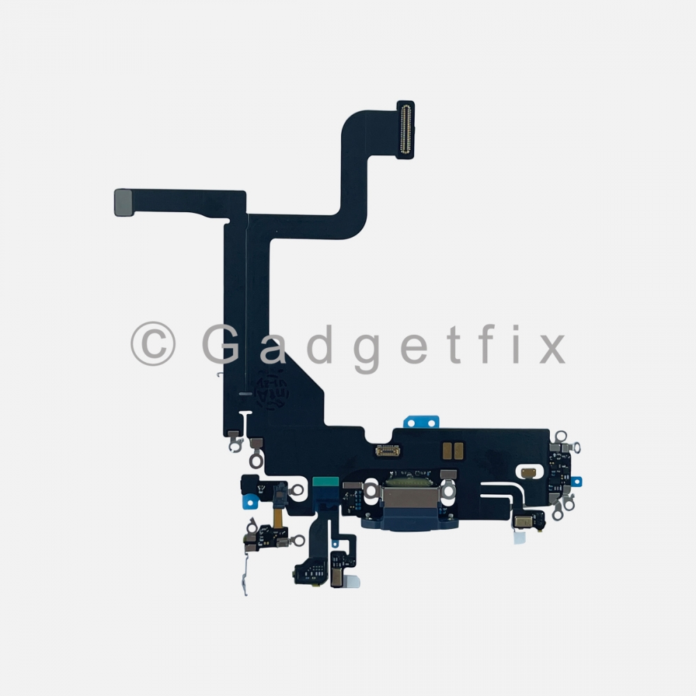 Blue Charging Port Dock Connector Flex Cable  For iPhone 13 PRO