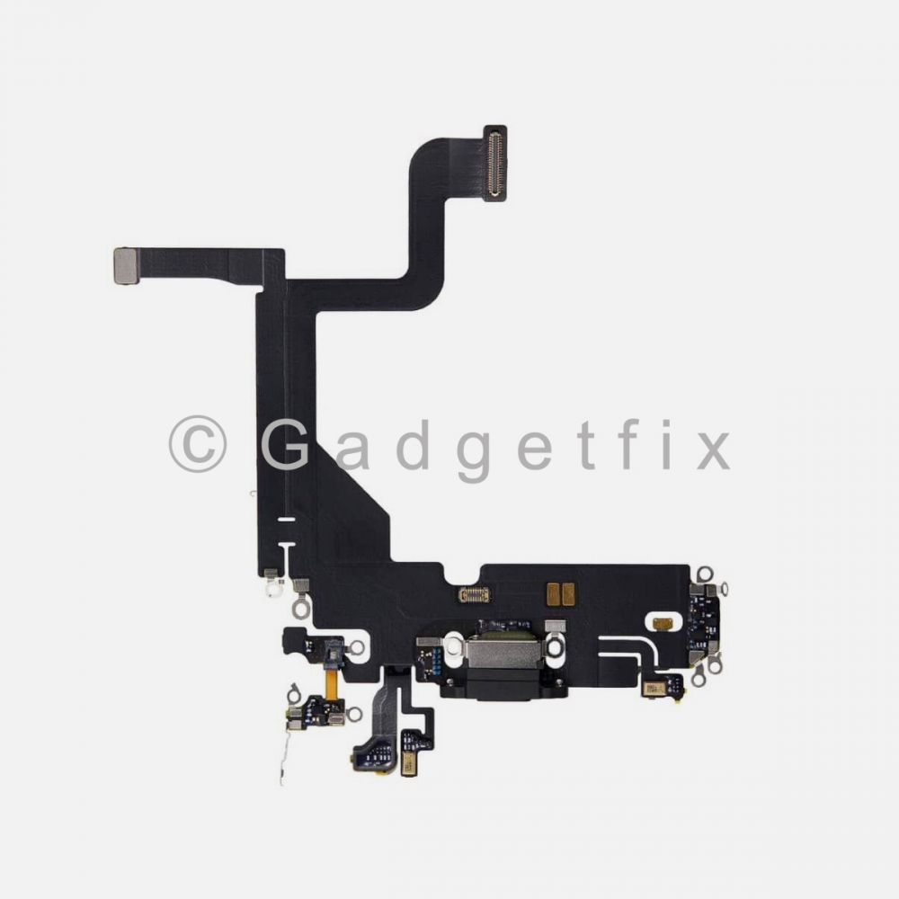 Graphite Charging Port Dock Connector Flex Cable  For iPhone 13 PRO