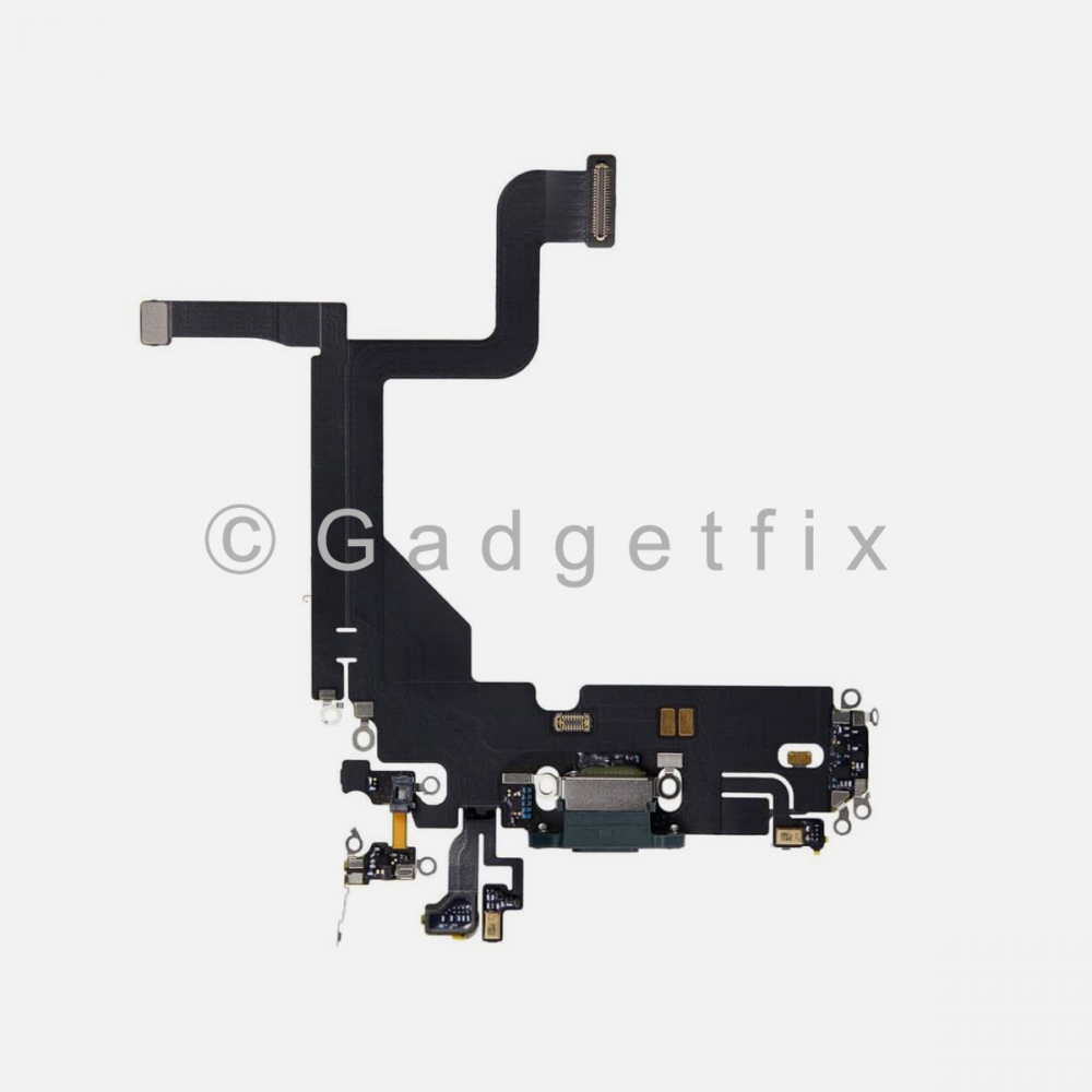 Alpine Green Charging Port Dock Connector Flex Cable  For iPhone 13 PRO