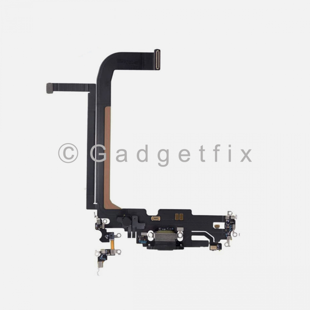Graphite Lightning Charger Charging Port Dock Connector Flex Cable For iPhone 13 Pro Max