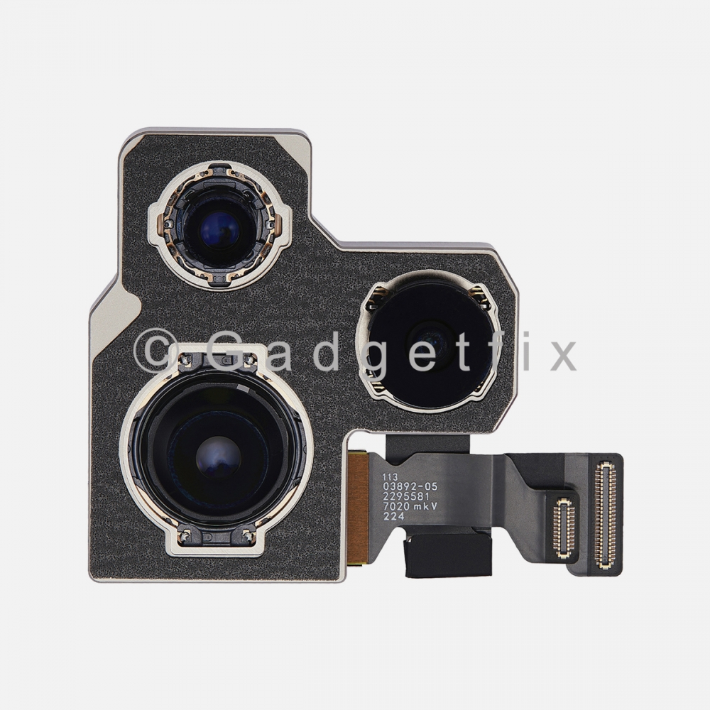 Main Back Rear Camera Assembly with Flex Cable For iPhone 14 Pro